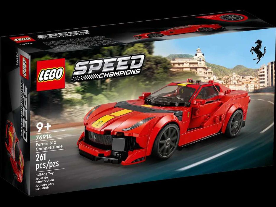 LEGO Speed 76914 Ferrari 812 Competizione Novo e selado