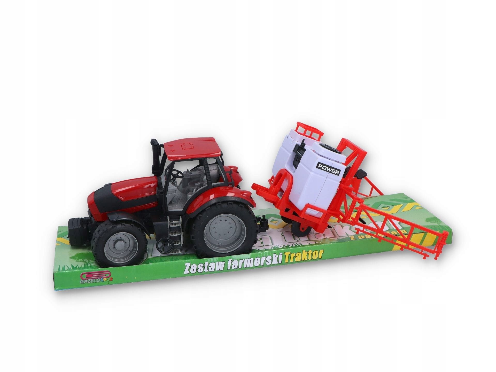 Duży Traktor Z Maszyną Opryskiwacz Dla Chłopca 53 Cm