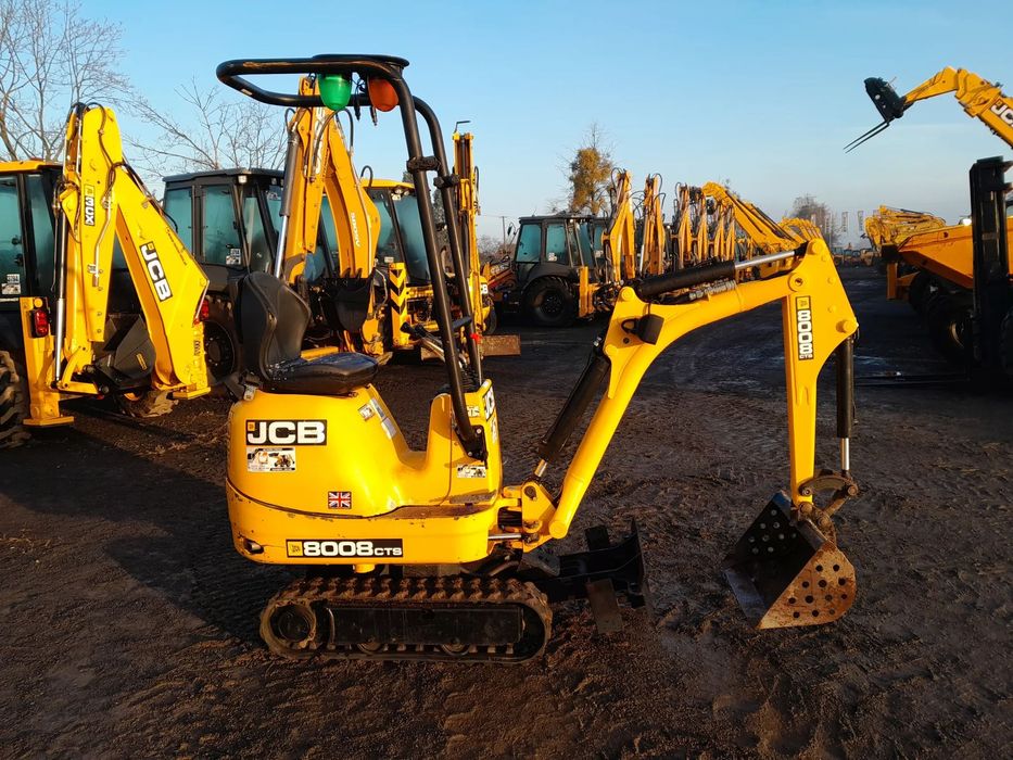 JCB 8008  minikoparka JCB 8010 KUBOTA K008 YANMAR SV08 TAKEUCH TB210