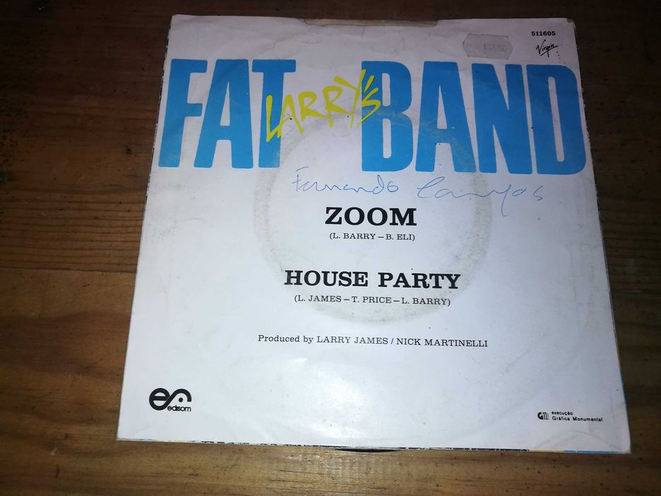 Fat Larry's Band - Zoom SINGLE