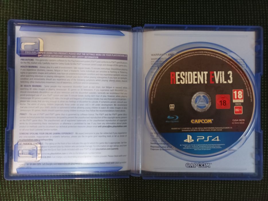 Gra resident evil 3 remake ps4 ps5