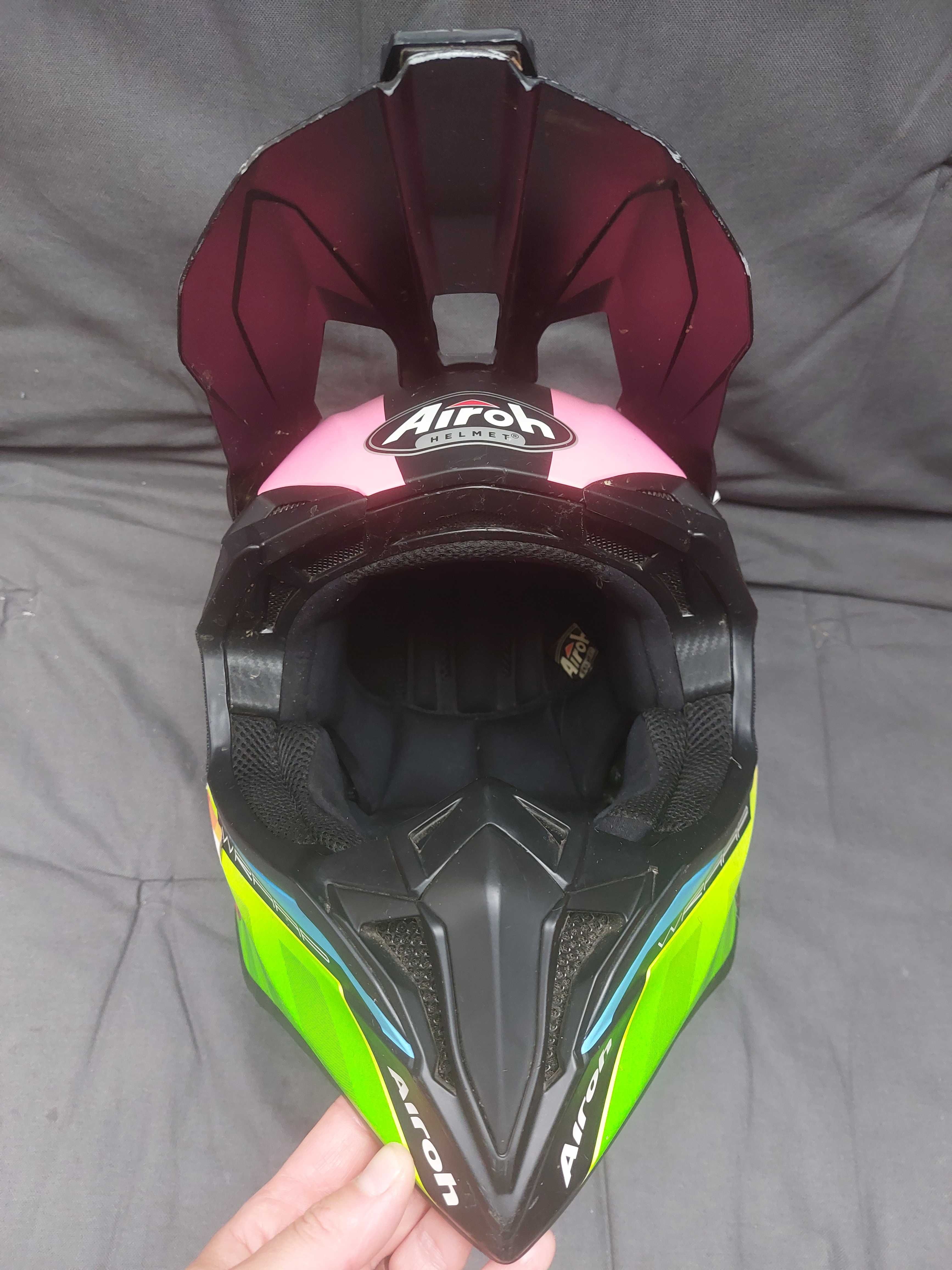 Kask motocyklowy Airoh Wraap Prism Matt M