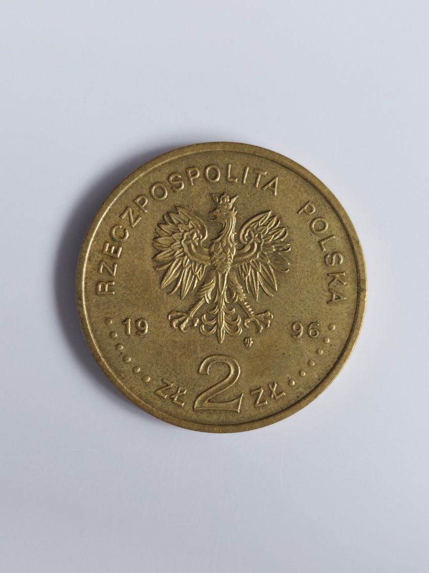 2 zł – Zygmunt II August 1996  seria: Poczet królów i książąt polskich