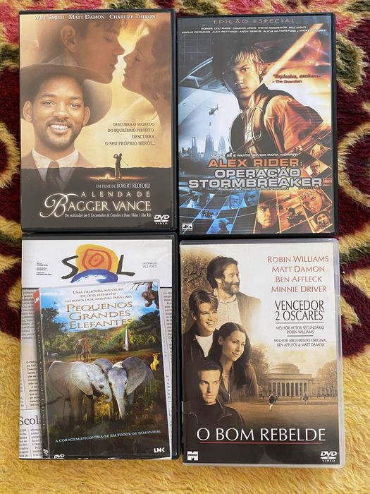 Lote de Filmes em DVD