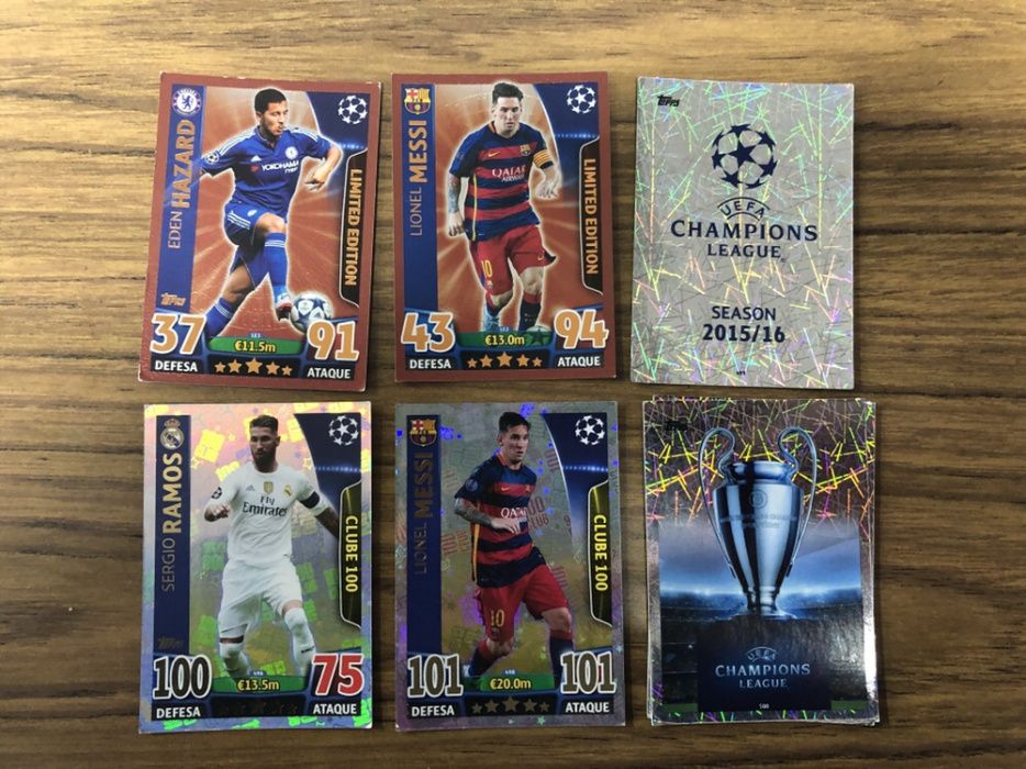 Match attax limitadas champions