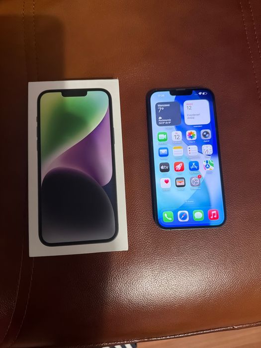 iPhone 14 Plus 128GB Czarny w 100% sprawny