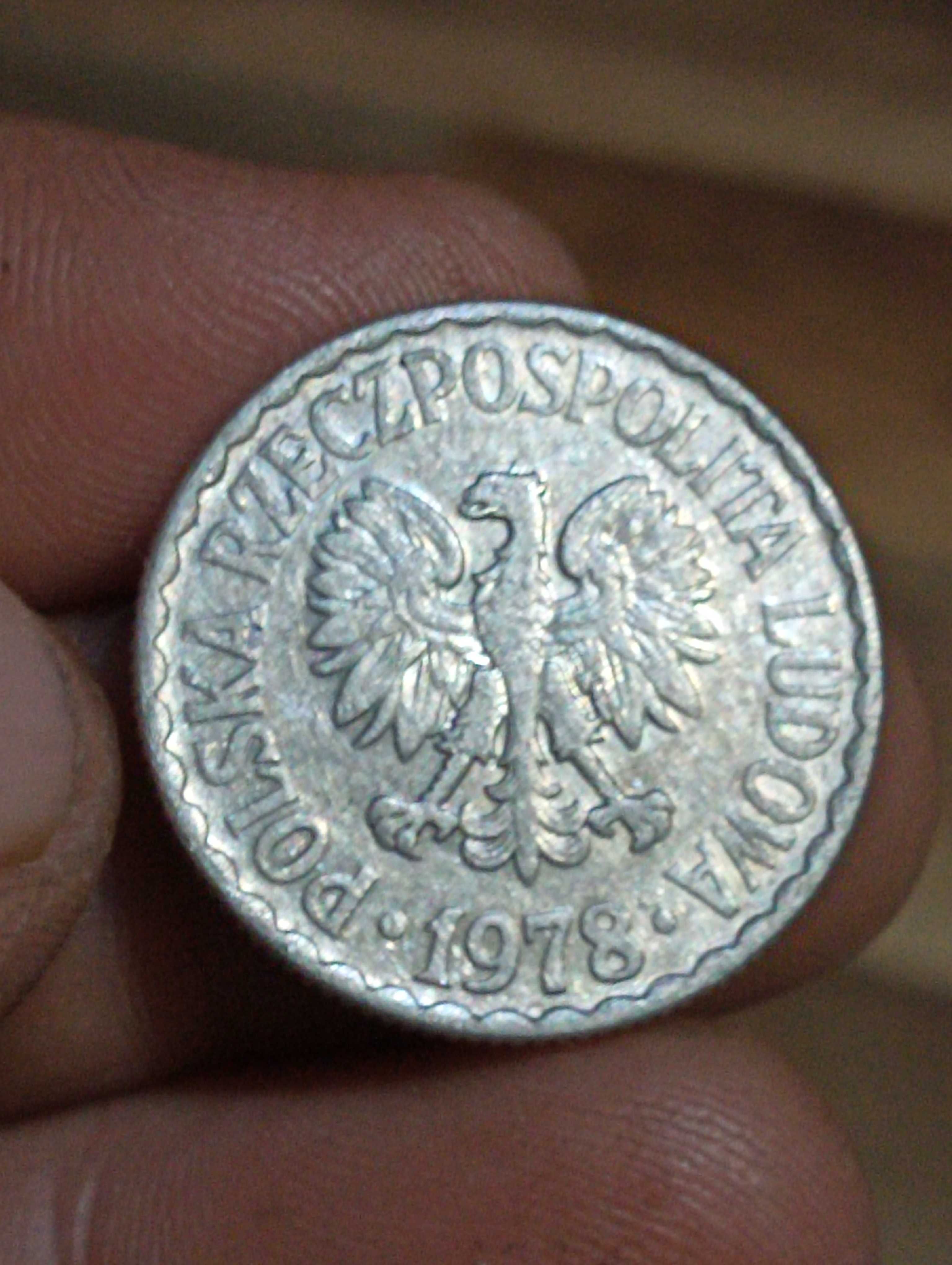 Sprzedam monete 1 zloty 1978 rok bzm
