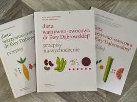 Dieta warzywno-owocowa dr Ewy Dąbrowskiej - zestaw książek