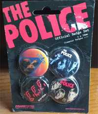 Conjunto de 4 Pins - The Police