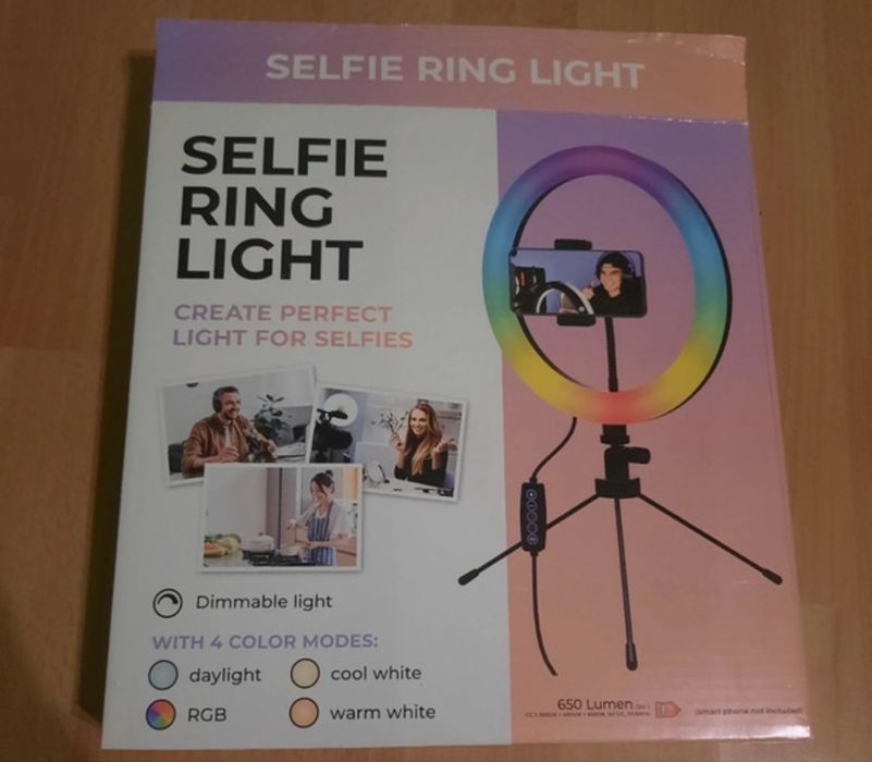 Selfie ring light - lampa