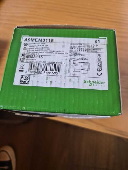 Sheneider contador de energia