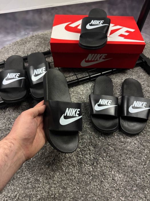 Шлепки Nike Victori logo swoosh шльопки лапті тапочки найк 40-45