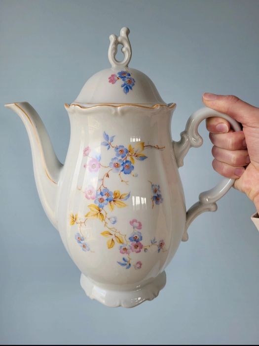 Zestaw dzbanek i cukierniczka