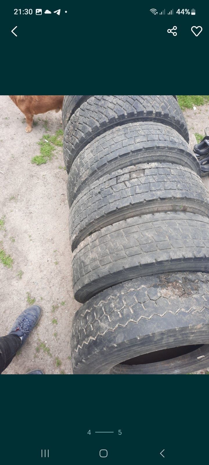 Шины  Грузовые 235/75 R17,5  Старые. Лысые