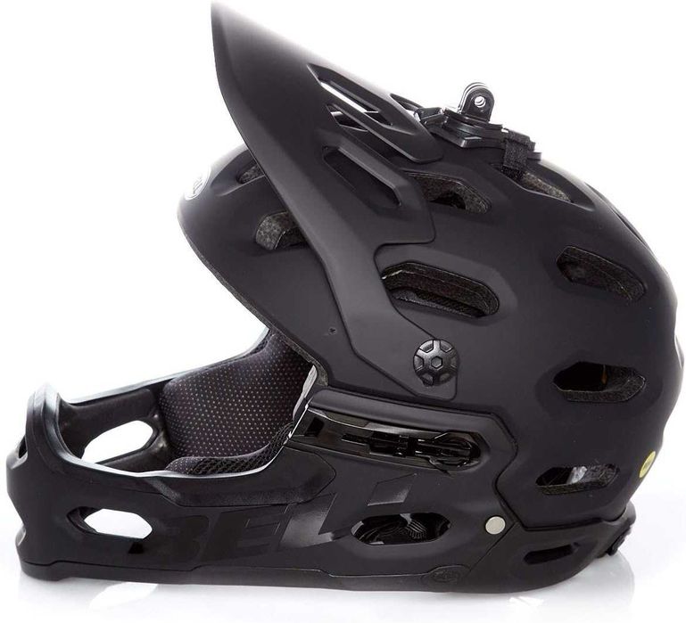 Bell, Super 3R MIPS, kask rowerowy MTB, czarny mat, L