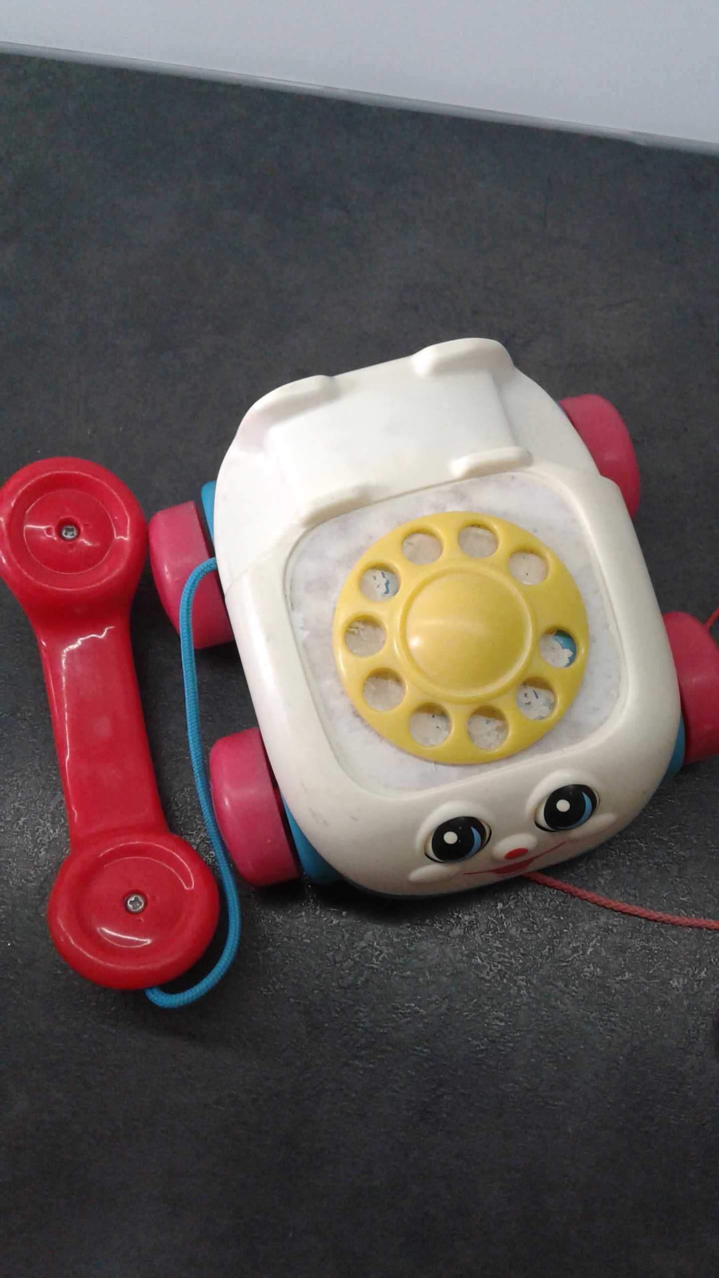 Fisher Price telefon do zabawy do ciągnięcia