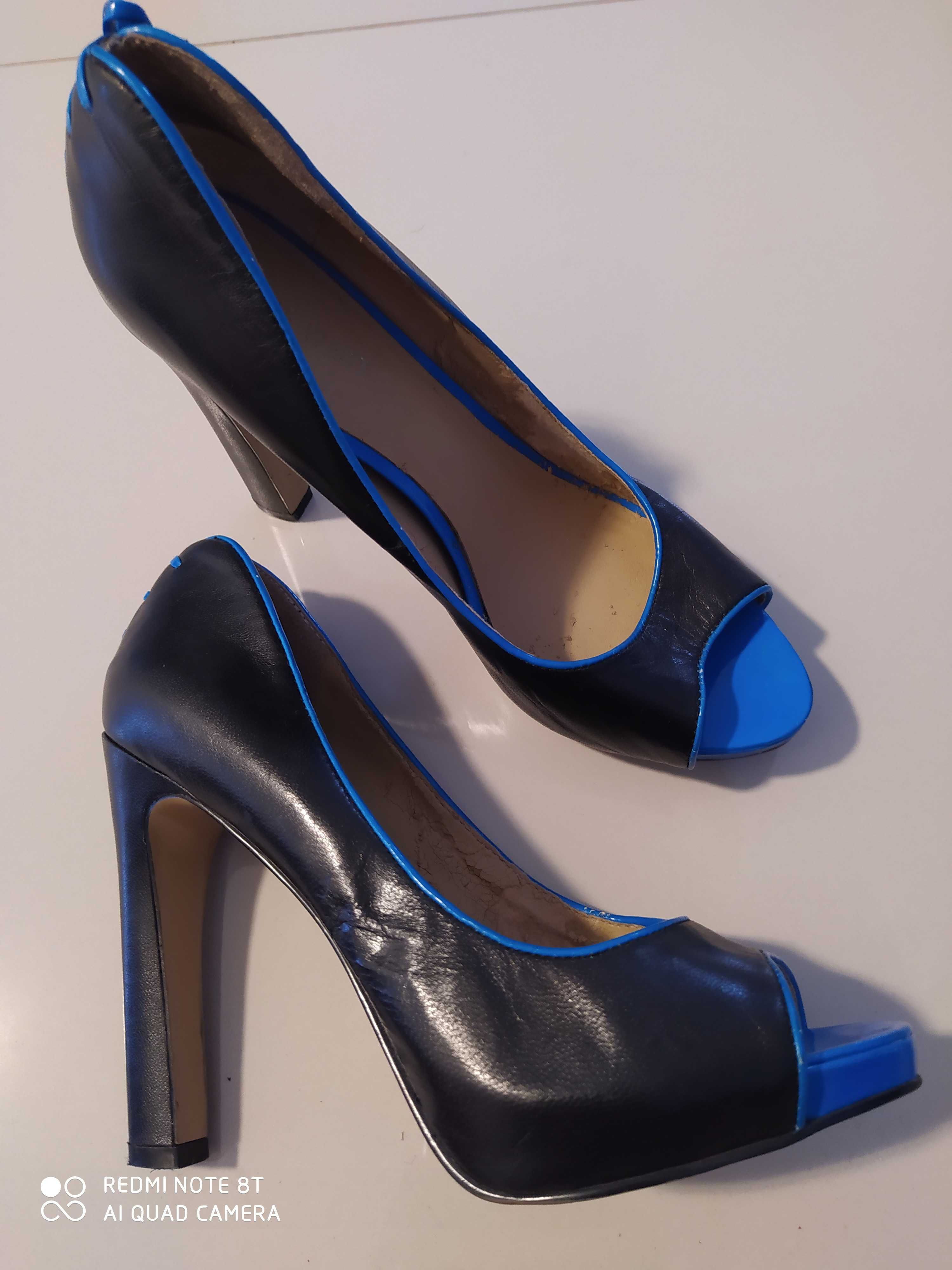 Buty na wysokim obcasie Nine West rozm. 38.