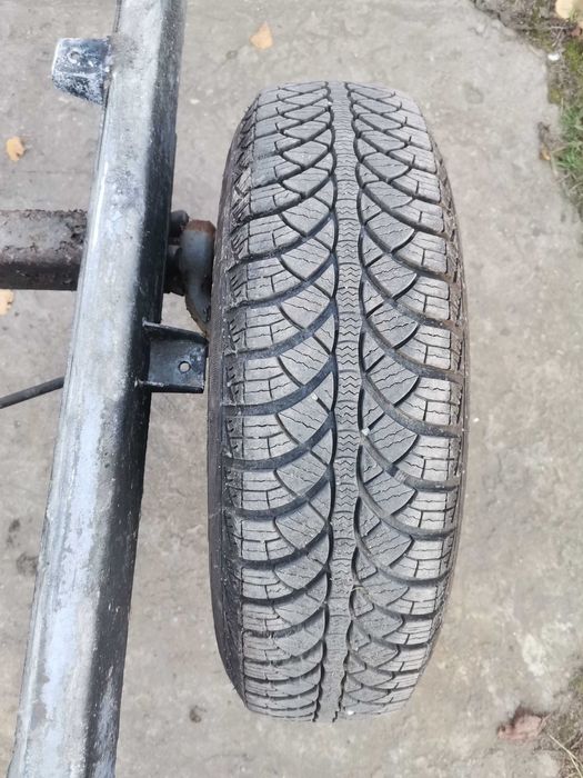 Orginalne podwozie przyczepki niewiadow z hamulcem najazdowym, 1500