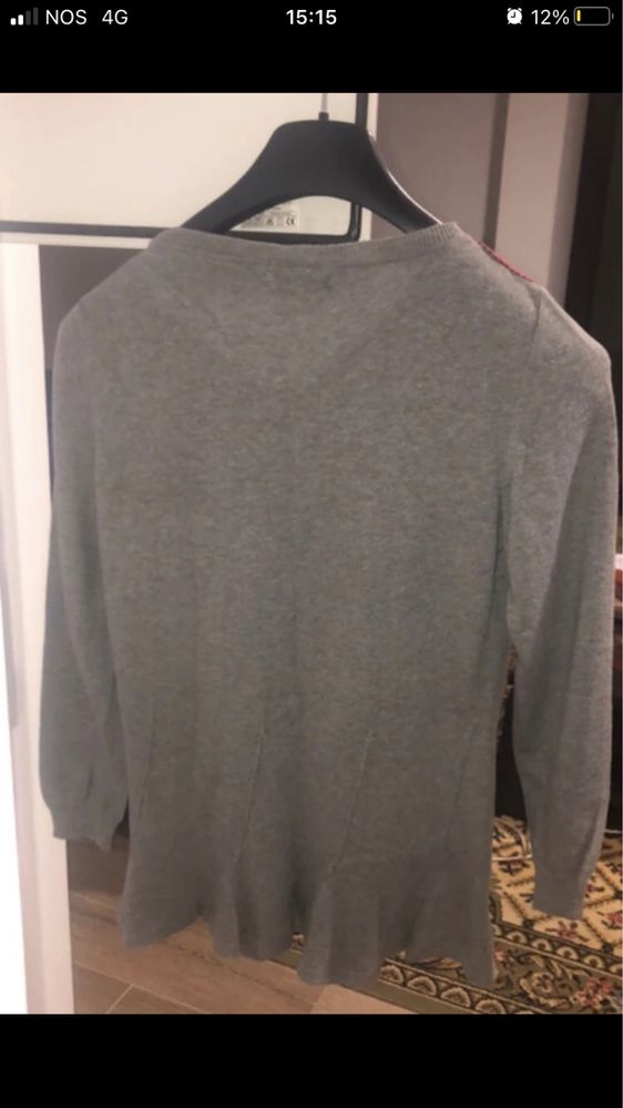 Camisola mulher com c/ etiqueta