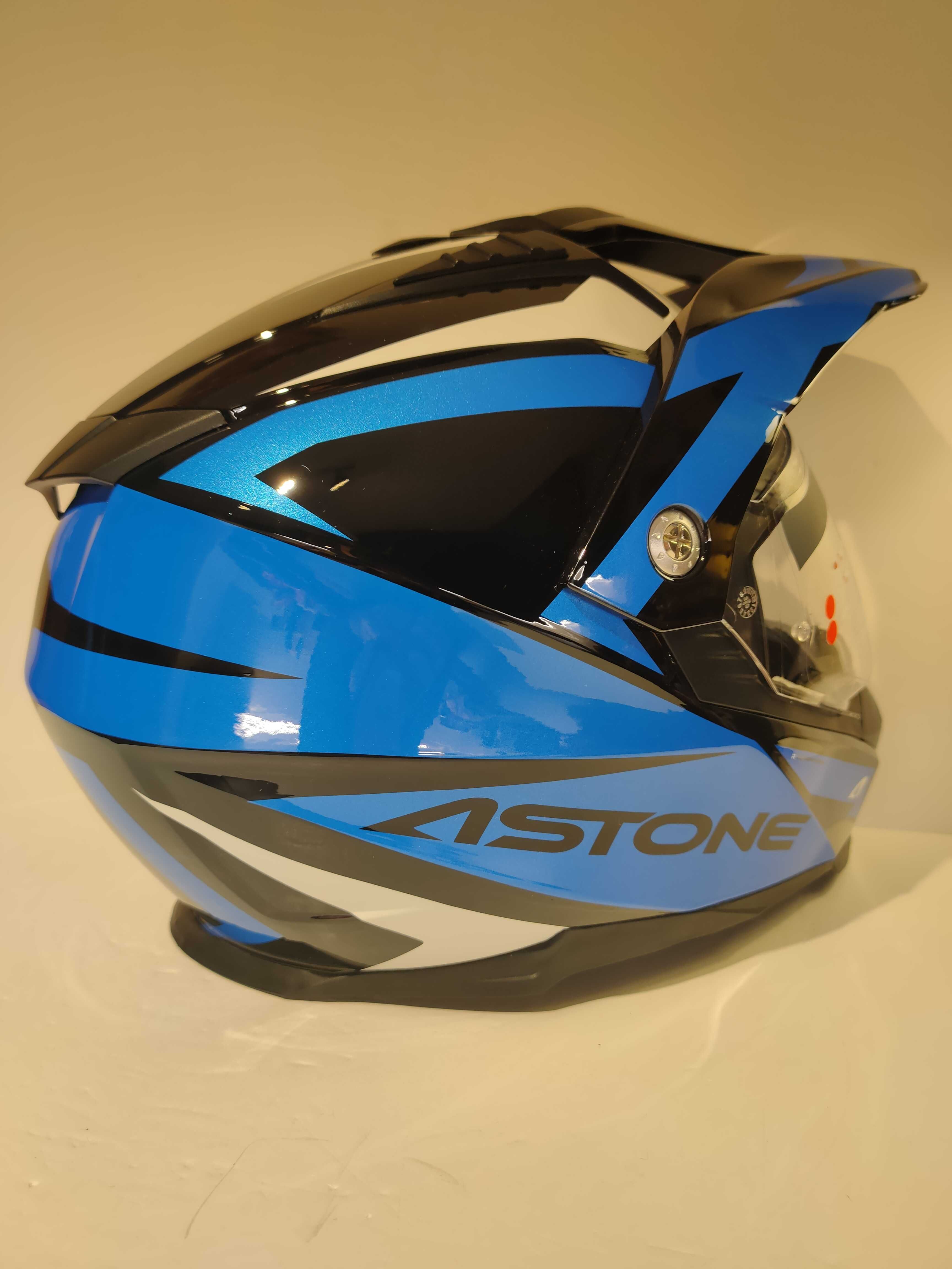 Capacete Astone dual-sport ADV Moto4 motocross novo