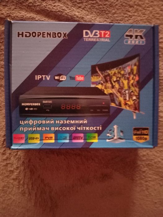 Цифровий ефірний тюнер DVB Т2