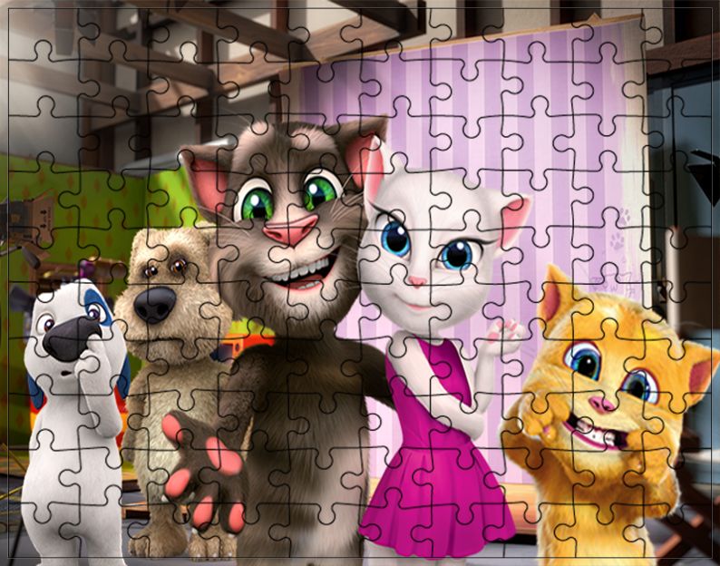 Puzzle Gadający Kot PRODUCENT