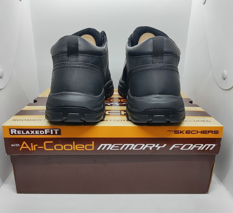 Кожаные ботинки кроссовки Skechers Relaxed Fit оригинал