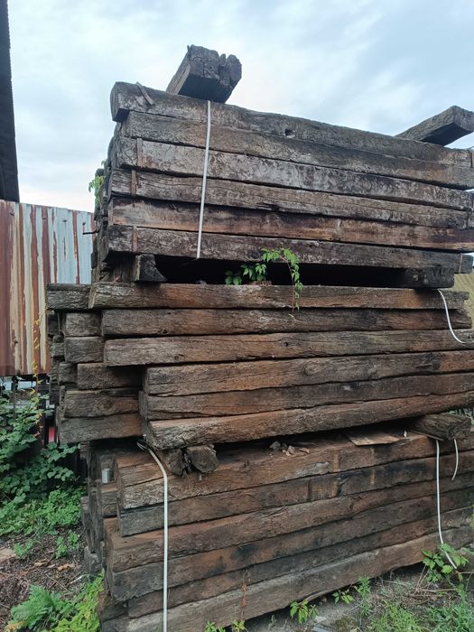 Podkłady drewniane impregnowane