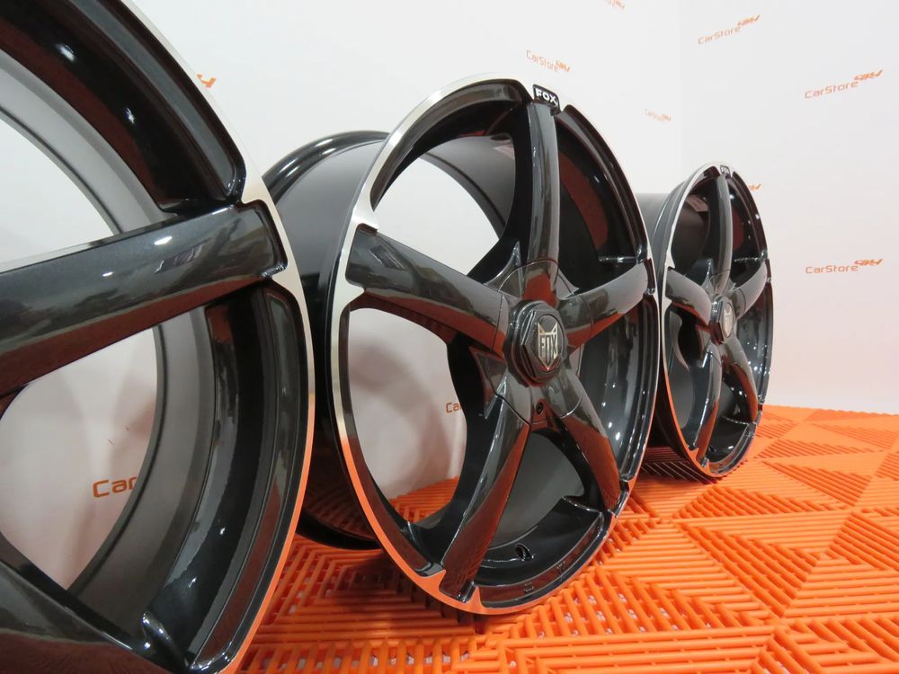 Jantes Fox VR1 16 x 6.5 et 25 4x98 + 4x108 Carbon Grey
