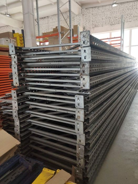 Стеллажи б/у, паллетные стеллажи б/у, стелажі палетні, бв стелажи