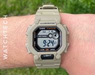 Годинник Casio W-737HX-5A новий оригінал тактичний хакі койот