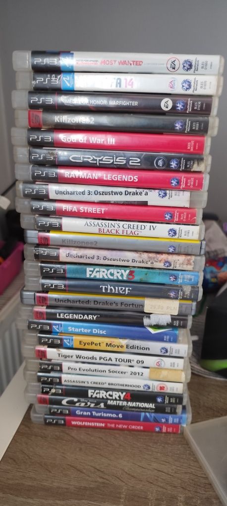 dużo gier PS3 cen zależy od tytulu
