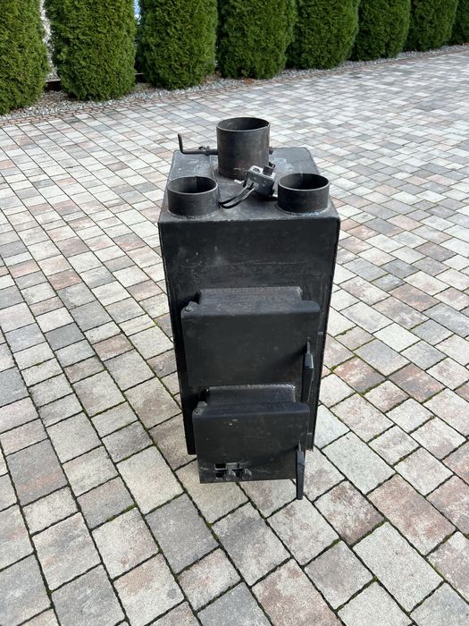 Piec nadmuchowy z nadmuchem dmuchawa nagrzewnica powietrza koza Higher