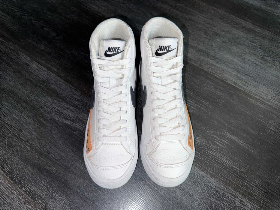 Шкіряні кеди, кросівки nike blazer mid 77 оригінал, р-р 38 уст 24,5 см