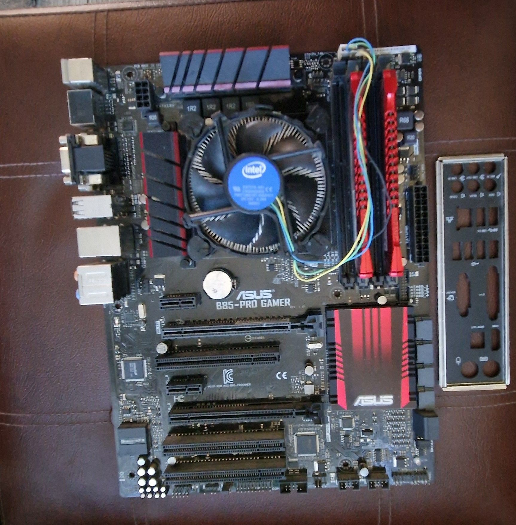 Płyta Asus b85-pro gamer+ i7 4790+16gb ram ddr3