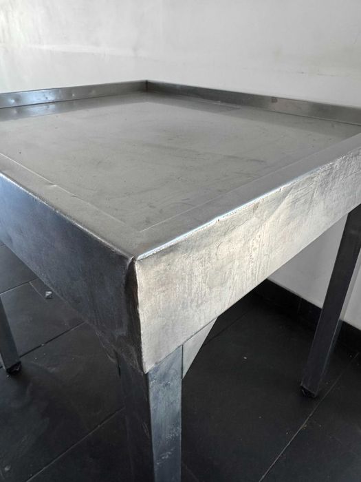 Mesa Bancada em Aço Inox - 60x70x70 cm
