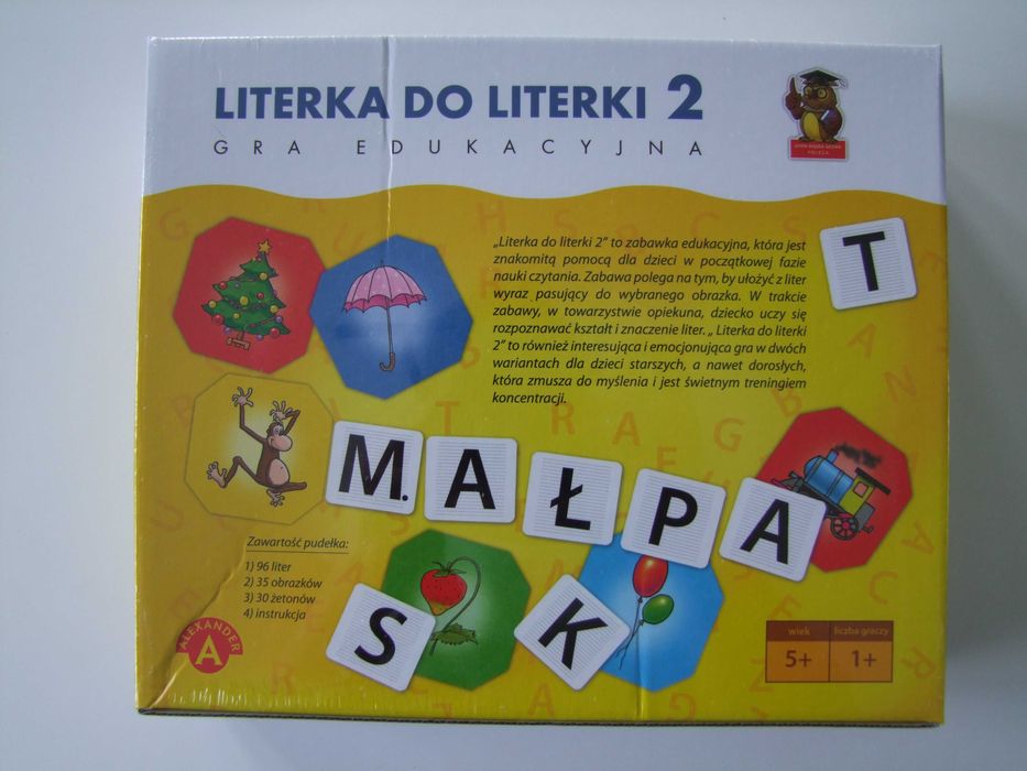 Gra Literka do literki 2 Alexander NOWE
