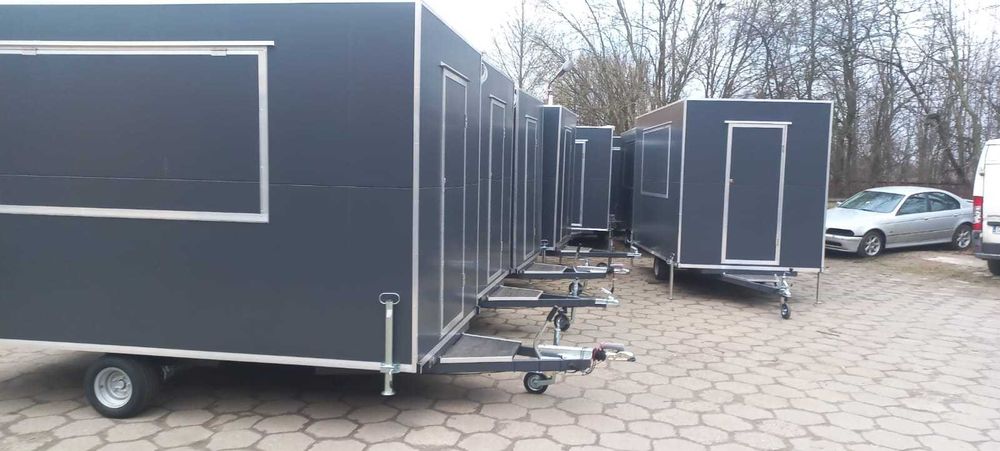 Przyczepa Handlowa Gastronomiczna 3.5mx2m WYPOSAŻONA