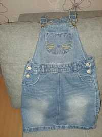 Spódniczka jeansowa ze Smyka, 134