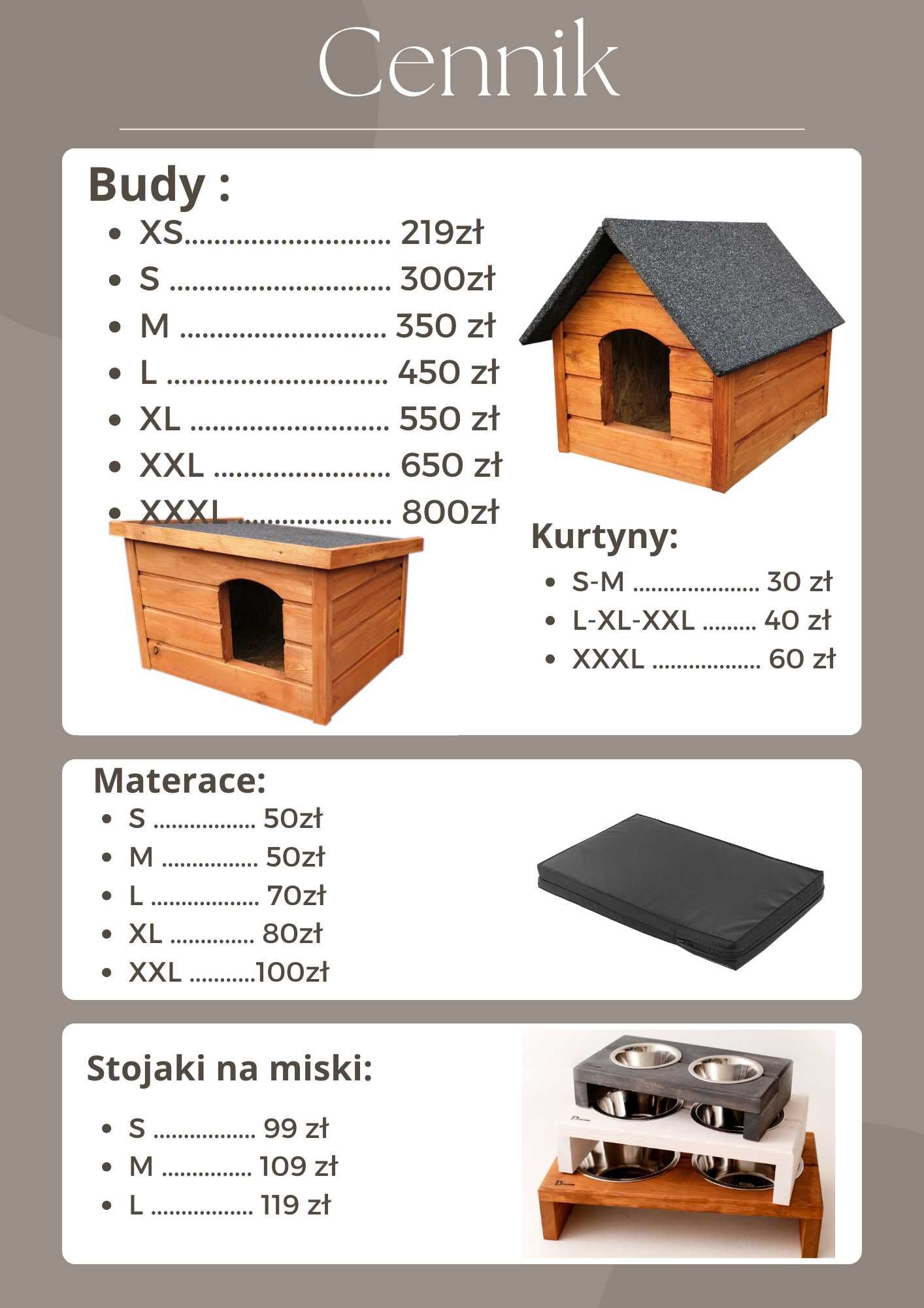 Buda dla psa XL OWCZAREK NIEM, ocieplana, solidna, super jakość