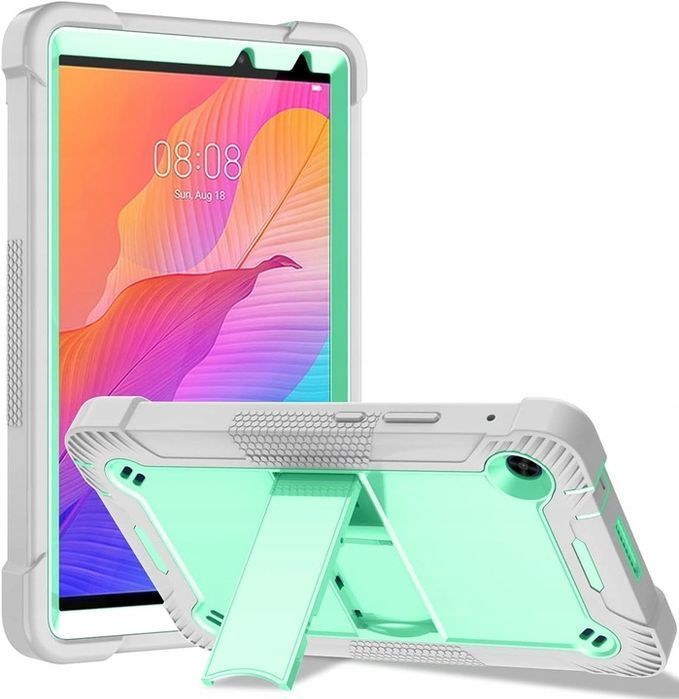 Etui do iPad 9/8/7 10.2" z Podstawką i Paskiem na Ramię Miętowe