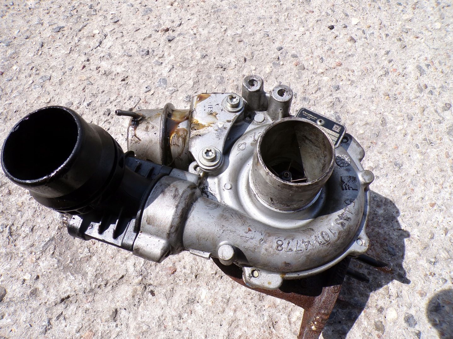 TURBOSPRĘŻARKA RENAULT TRAFIC OPEL VIVARO KADJAR 1.6 DCI 54389700005