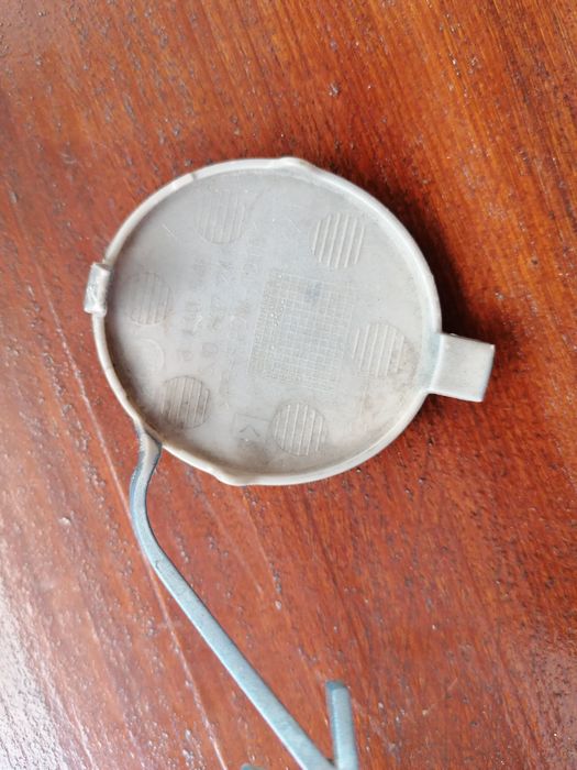 Zaślepka zderzaka haka przód Skoda Fabia II 2 Roomster Niebieska org