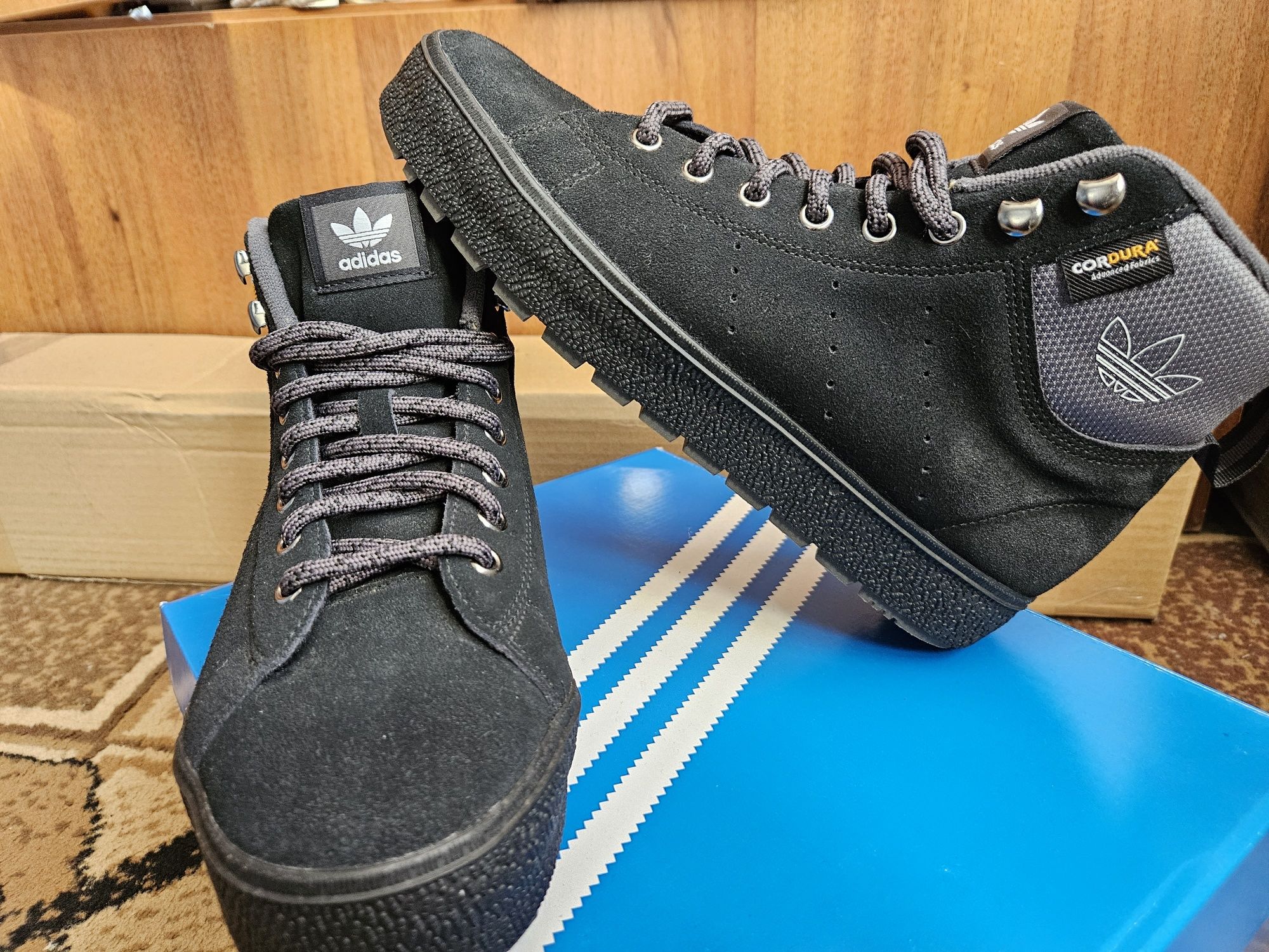 (Оригинал)Adidas. Мужские кеды высокие. Stan Smith Cs Wtr
Stan Smith C