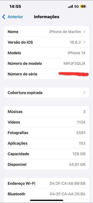 iphone 14 128GB com gatantia