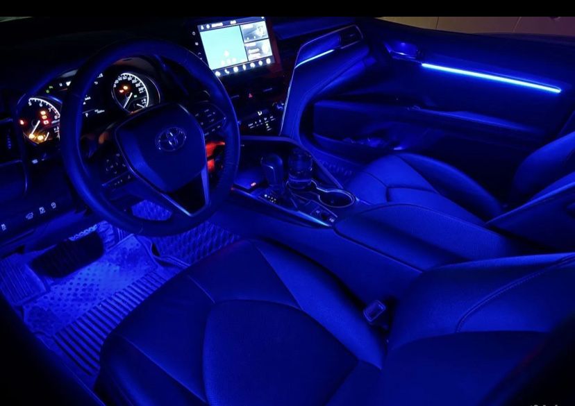 Установка Ambient light контурная подсветка салона