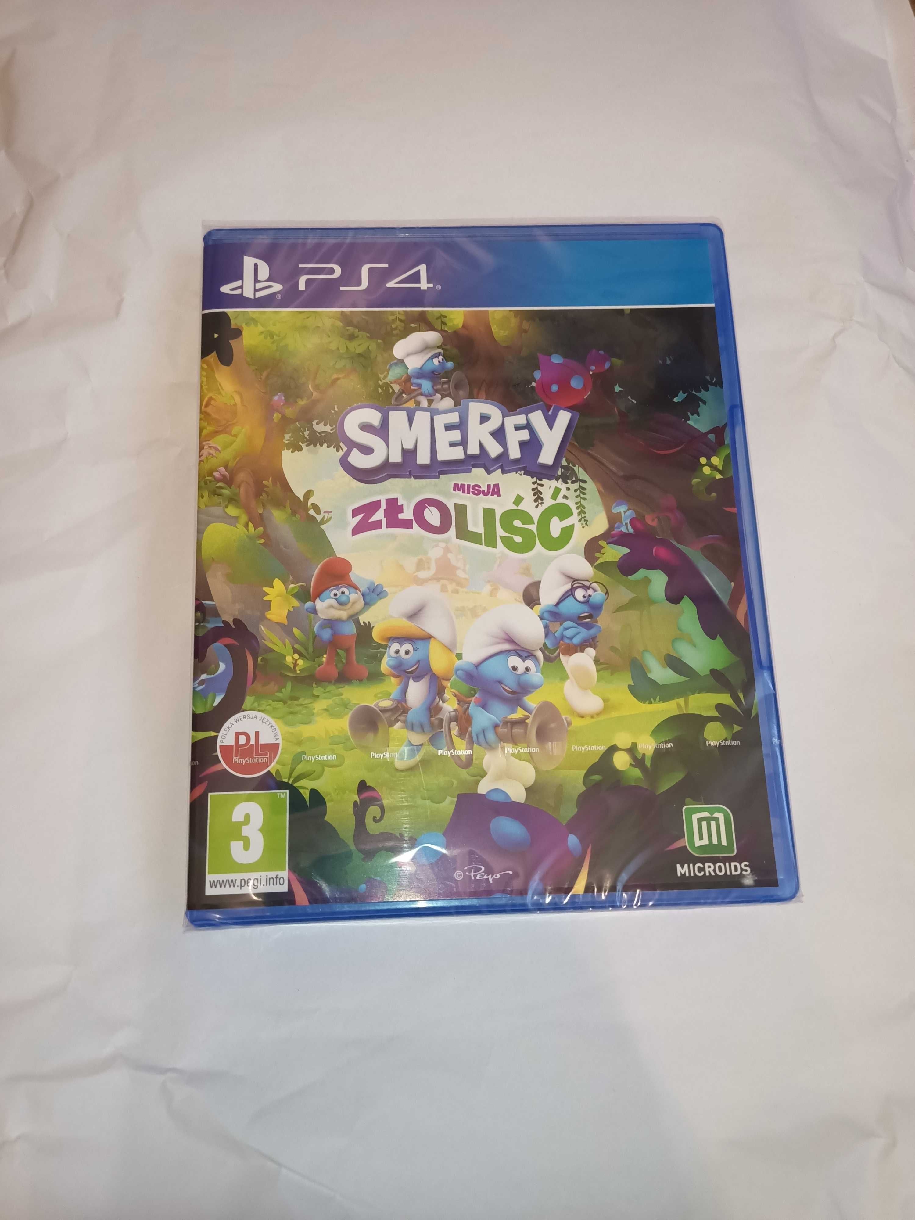 Smerfy ps4 misja złoliść złotoliść ps4