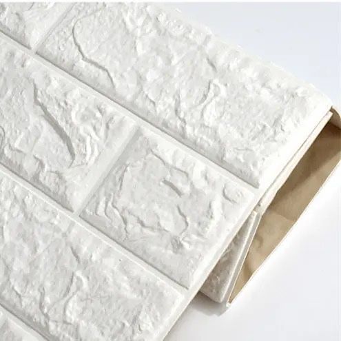 Акція! Самоклеюча 3Д панель під білу цеглу, 3д панелі, обої самоклеючі