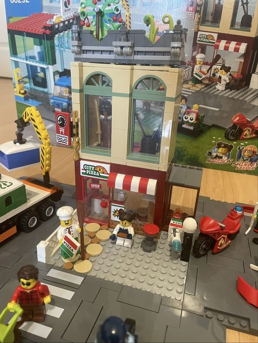 Lego City 60291 и 60292 Центр города оригинал