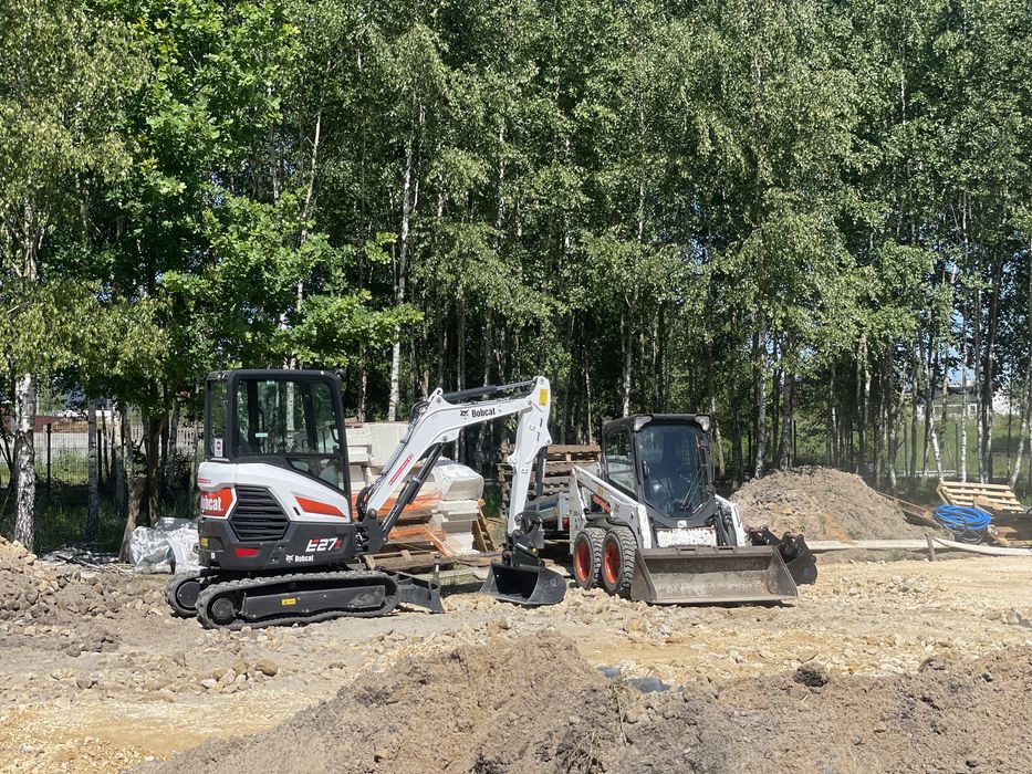 Prace ziemne, korytowanie, kucie, zageszczenie podłoża, niwelacja